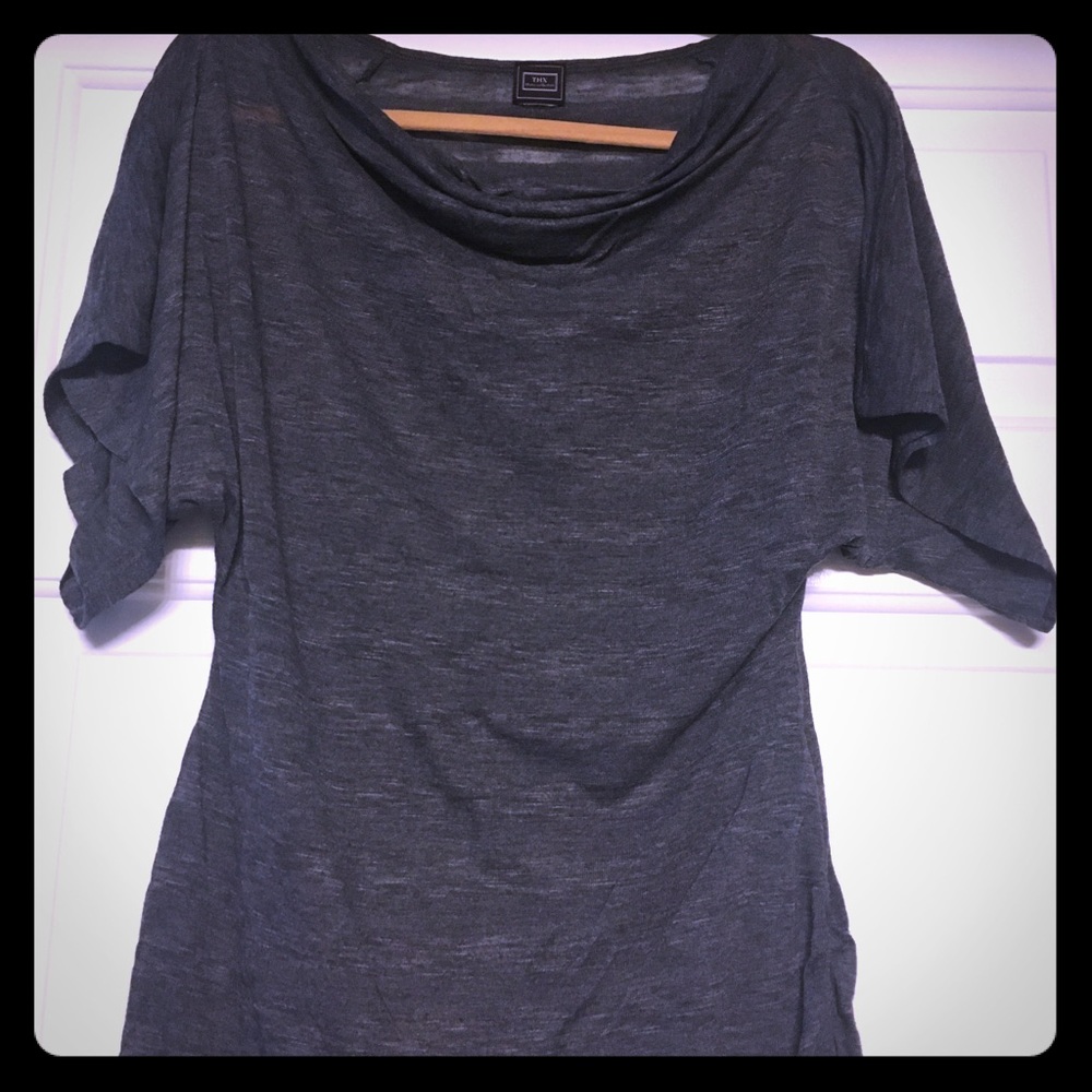 Lose, sheer, striped top